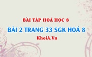 Bài 2 trang 33 SGK Hoá 8: Công thức cấu tạo của đơn chất, hợp...